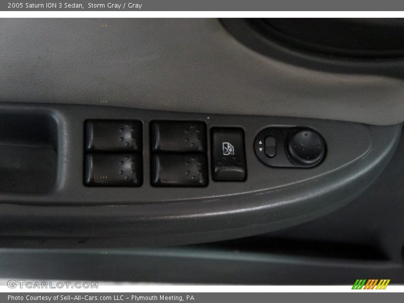 Storm Gray / Gray 2005 Saturn ION 3 Sedan