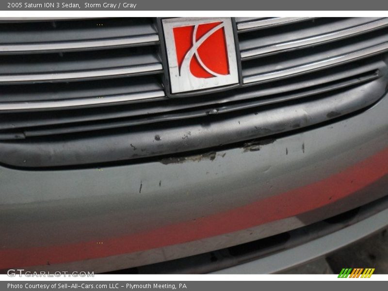 Storm Gray / Gray 2005 Saturn ION 3 Sedan