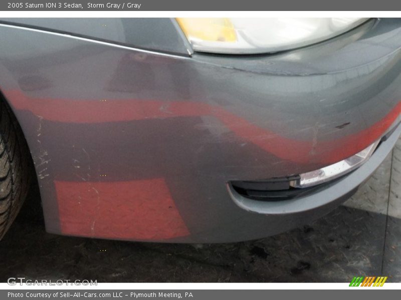 Storm Gray / Gray 2005 Saturn ION 3 Sedan