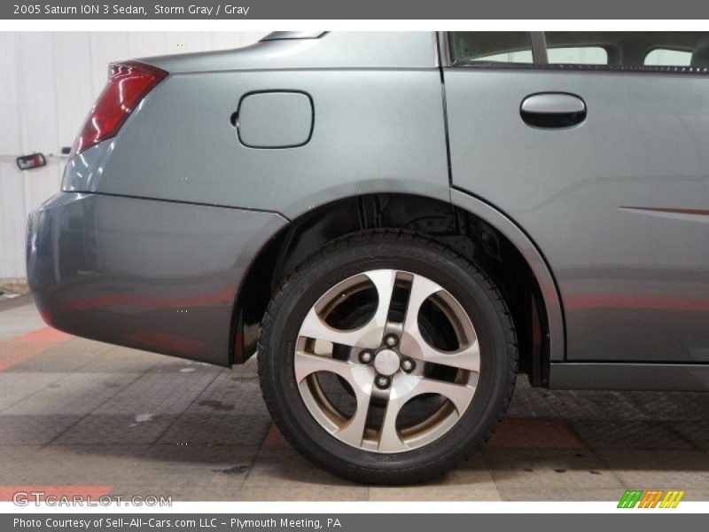 Storm Gray / Gray 2005 Saturn ION 3 Sedan