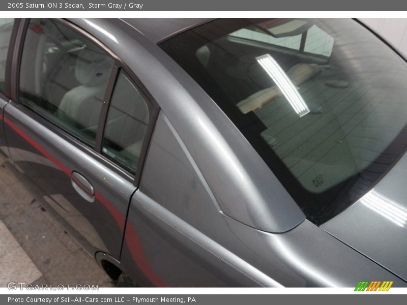 Storm Gray / Gray 2005 Saturn ION 3 Sedan