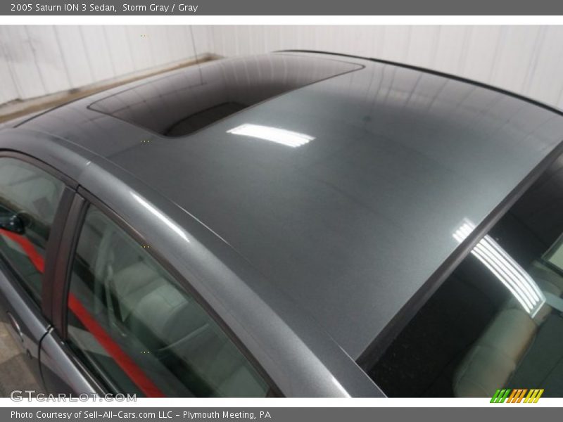 Storm Gray / Gray 2005 Saturn ION 3 Sedan