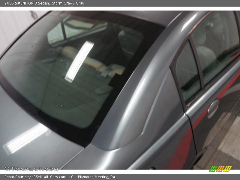Storm Gray / Gray 2005 Saturn ION 3 Sedan