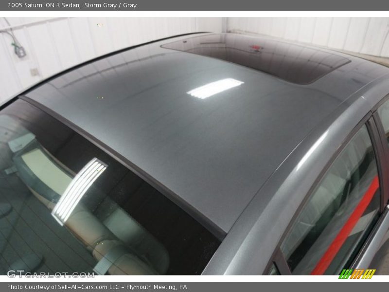 Storm Gray / Gray 2005 Saturn ION 3 Sedan