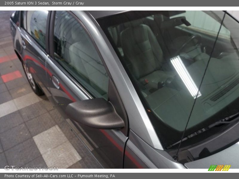 Storm Gray / Gray 2005 Saturn ION 3 Sedan