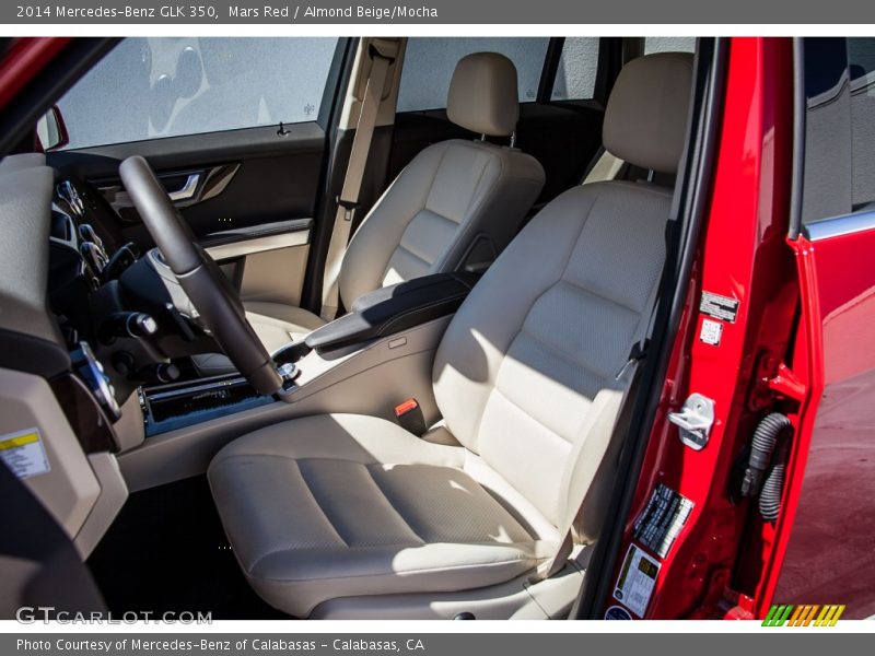 Mars Red / Almond Beige/Mocha 2014 Mercedes-Benz GLK 350