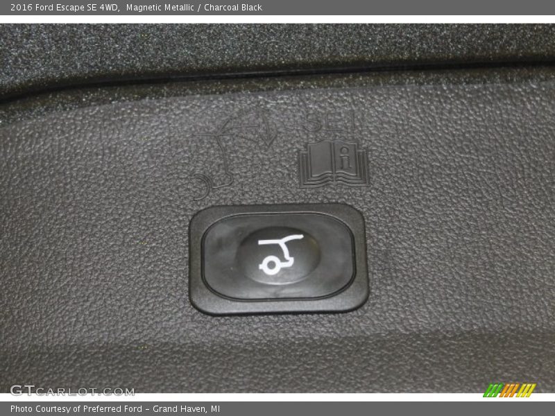 Magnetic Metallic / Charcoal Black 2016 Ford Escape SE 4WD