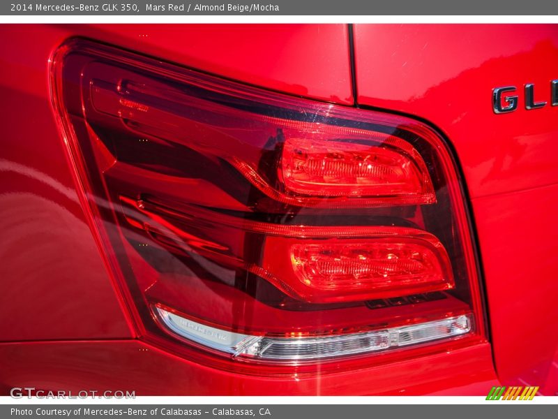 Mars Red / Almond Beige/Mocha 2014 Mercedes-Benz GLK 350