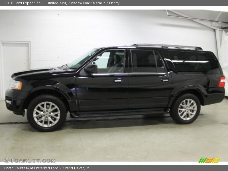 Shadow Black Metallic / Ebony 2016 Ford Expedition EL Limited 4x4
