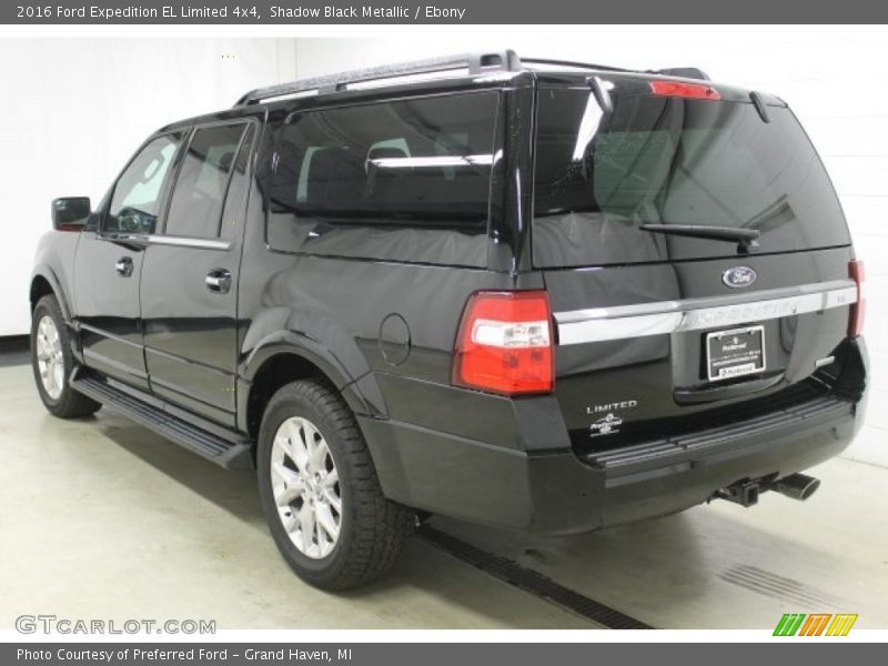 Shadow Black Metallic / Ebony 2016 Ford Expedition EL Limited 4x4