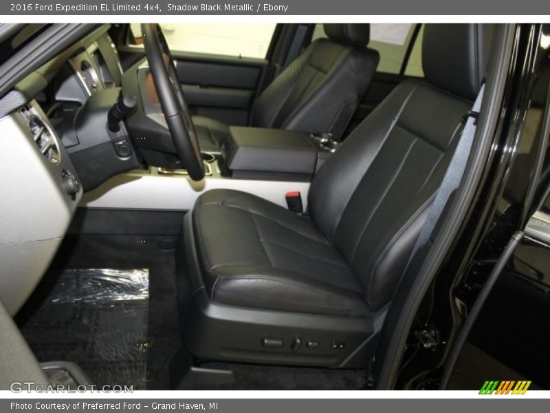 Front Seat of 2016 Expedition EL Limited 4x4