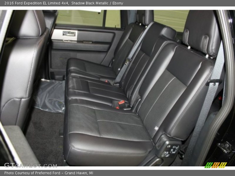 Rear Seat of 2016 Expedition EL Limited 4x4
