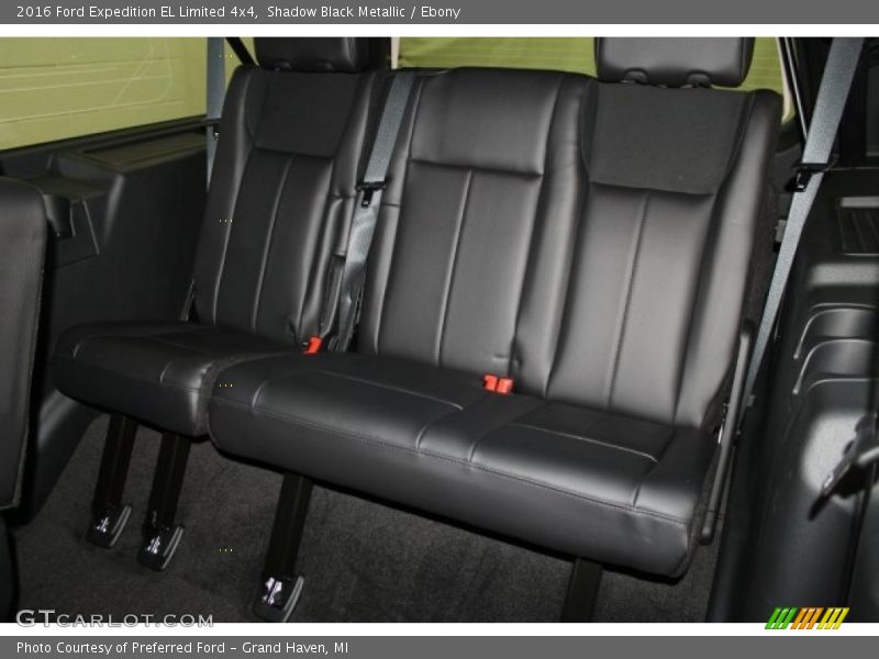 Rear Seat of 2016 Expedition EL Limited 4x4