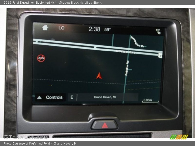 Navigation of 2016 Expedition EL Limited 4x4