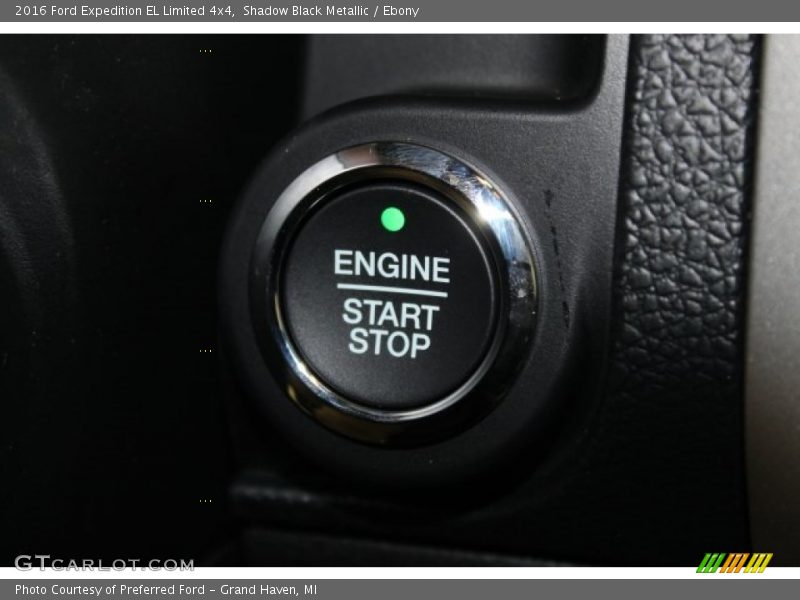 Controls of 2016 Expedition EL Limited 4x4