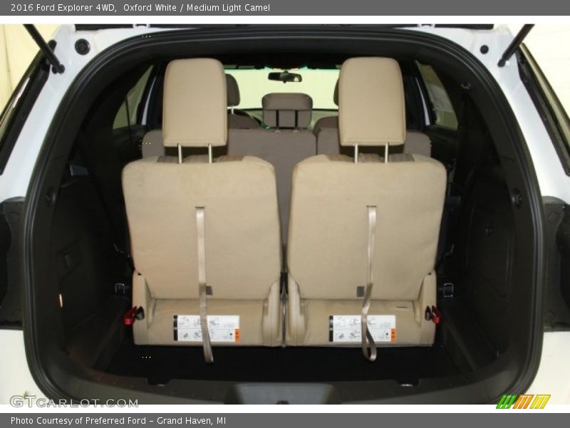 2016 Explorer 4WD Trunk