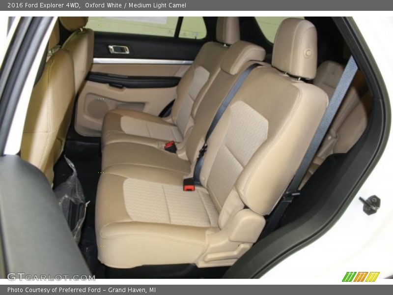 Rear Seat of 2016 Explorer 4WD