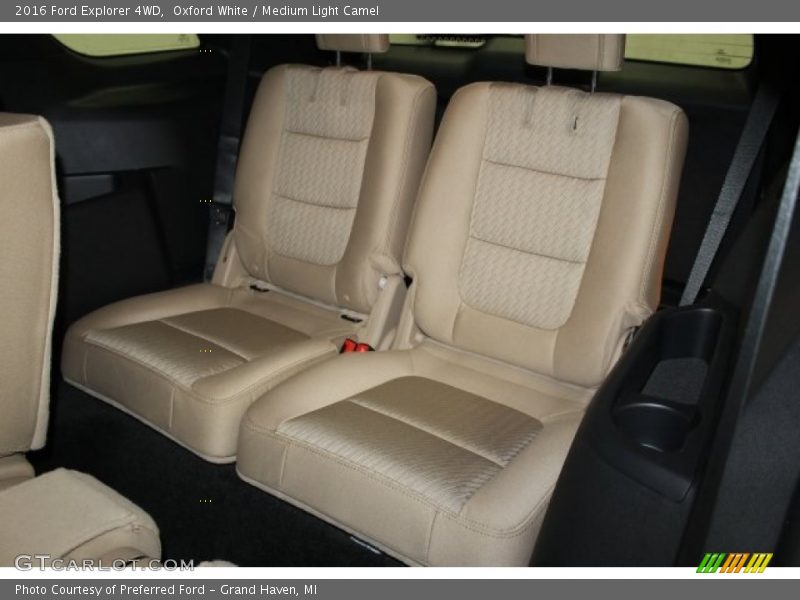 Rear Seat of 2016 Explorer 4WD