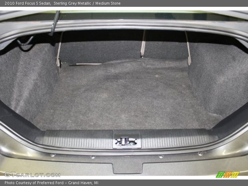 Sterling Grey Metallic / Medium Stone 2010 Ford Focus S Sedan