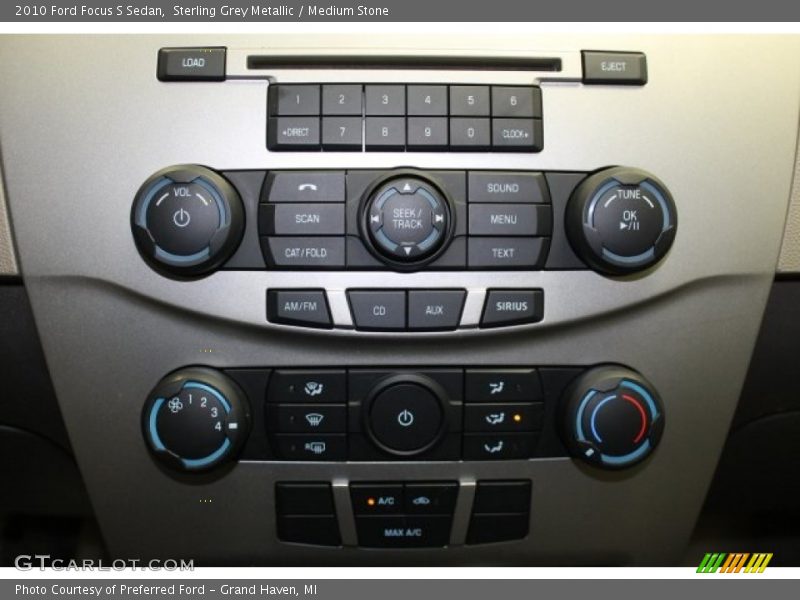 Sterling Grey Metallic / Medium Stone 2010 Ford Focus S Sedan