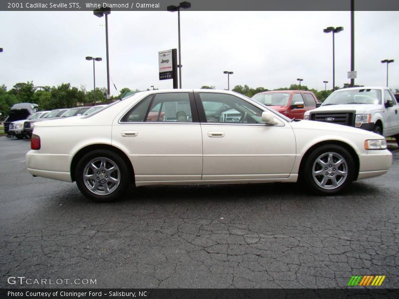 White Diamond / Oatmeal 2001 Cadillac Seville STS