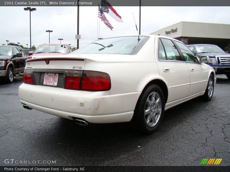 White Diamond / Oatmeal 2001 Cadillac Seville STS