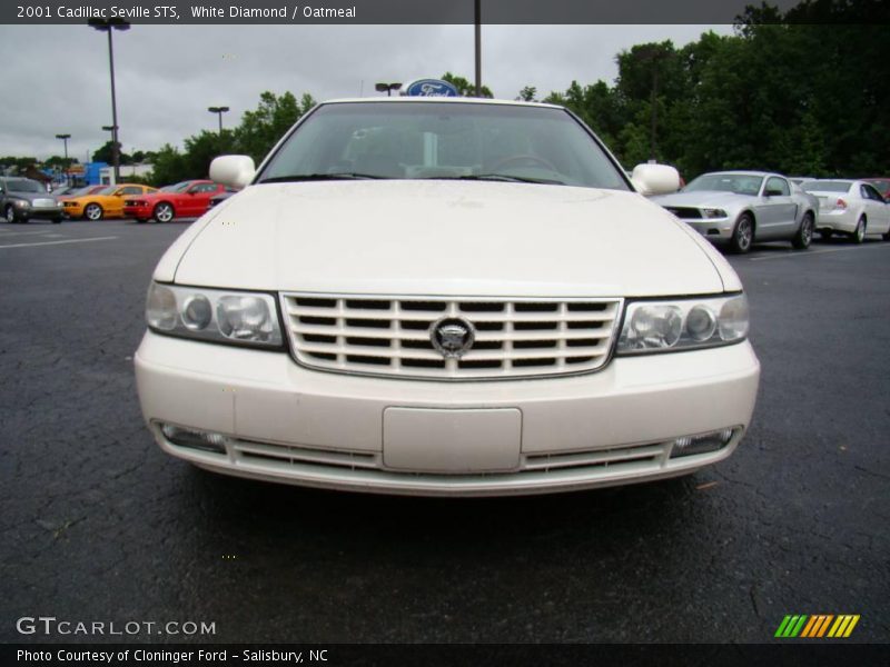 White Diamond / Oatmeal 2001 Cadillac Seville STS