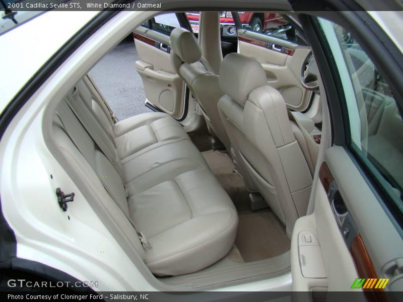 White Diamond / Oatmeal 2001 Cadillac Seville STS