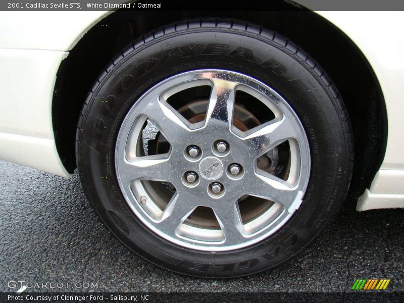 White Diamond / Oatmeal 2001 Cadillac Seville STS