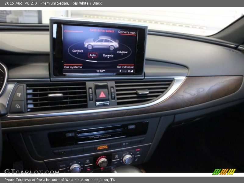 Ibis White / Black 2015 Audi A6 2.0T Premium Sedan