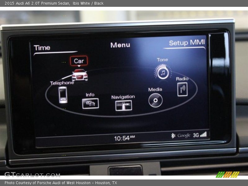 Ibis White / Black 2015 Audi A6 2.0T Premium Sedan