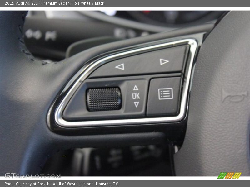 Ibis White / Black 2015 Audi A6 2.0T Premium Sedan