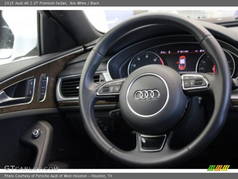 Ibis White / Black 2015 Audi A6 2.0T Premium Sedan