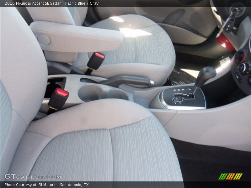 Pacific Blue / Gray 2016 Hyundai Accent SE Sedan