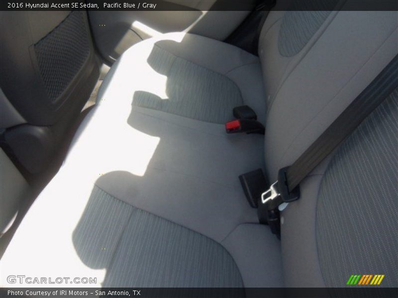 Pacific Blue / Gray 2016 Hyundai Accent SE Sedan