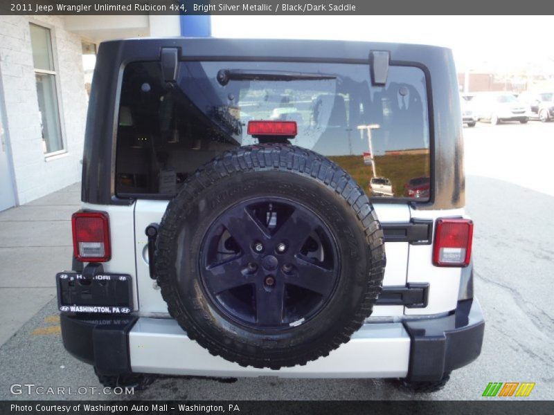Bright Silver Metallic / Black/Dark Saddle 2011 Jeep Wrangler Unlimited Rubicon 4x4
