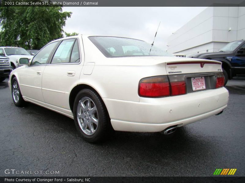 White Diamond / Oatmeal 2001 Cadillac Seville STS