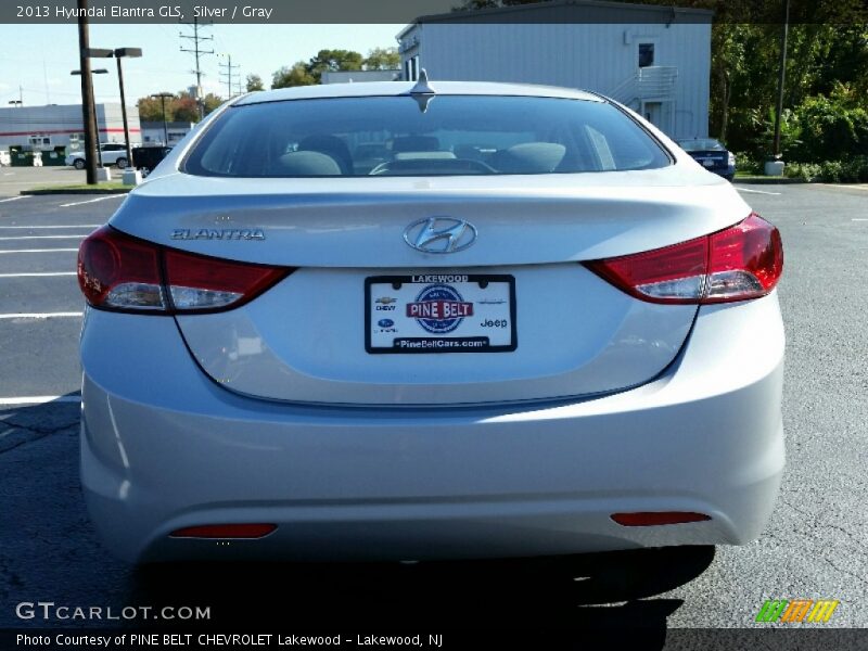Silver / Gray 2013 Hyundai Elantra GLS