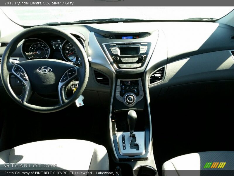 Silver / Gray 2013 Hyundai Elantra GLS