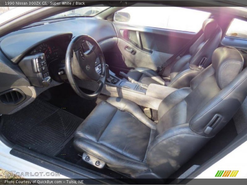 Front Seat of 1990 300ZX GS