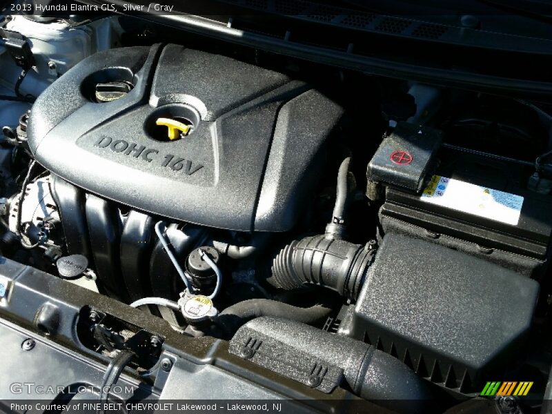 Silver / Gray 2013 Hyundai Elantra GLS