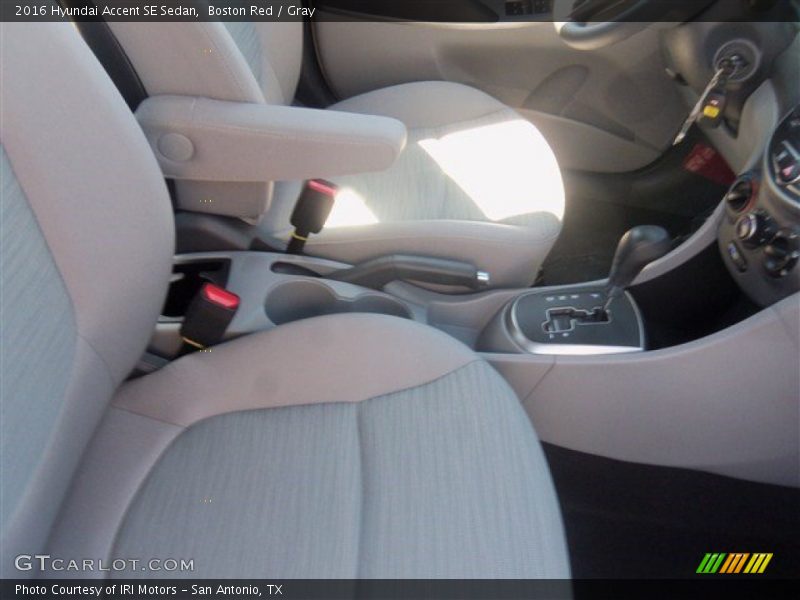 Boston Red / Gray 2016 Hyundai Accent SE Sedan