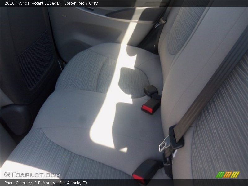 Boston Red / Gray 2016 Hyundai Accent SE Sedan