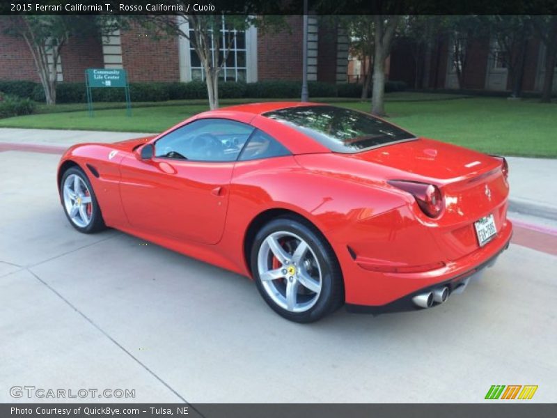 Rosso California / Cuoio 2015 Ferrari California T
