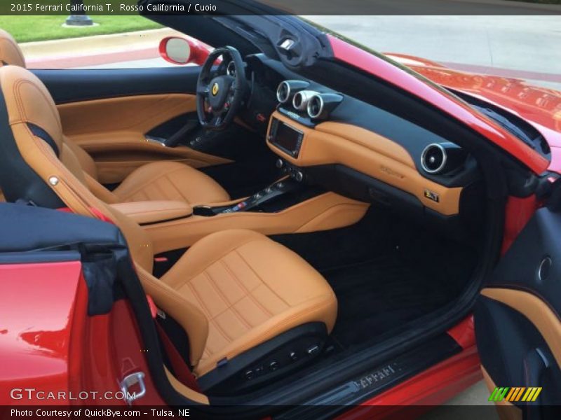 2015 California T Cuoio Interior