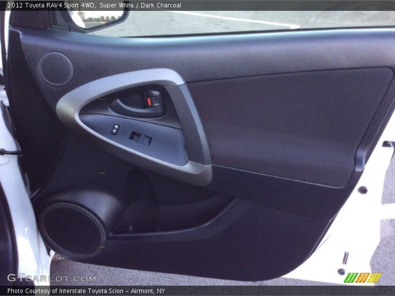 Super White / Dark Charcoal 2012 Toyota RAV4 Sport 4WD