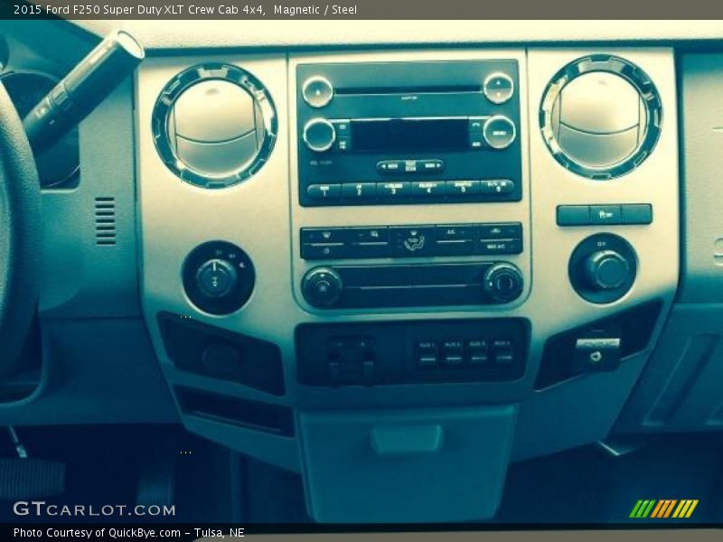 Magnetic / Steel 2015 Ford F250 Super Duty XLT Crew Cab 4x4