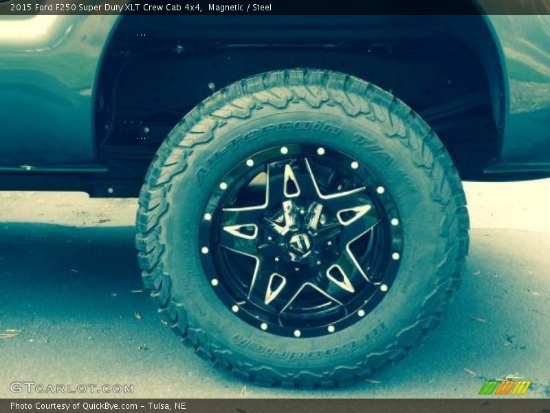 Magnetic / Steel 2015 Ford F250 Super Duty XLT Crew Cab 4x4