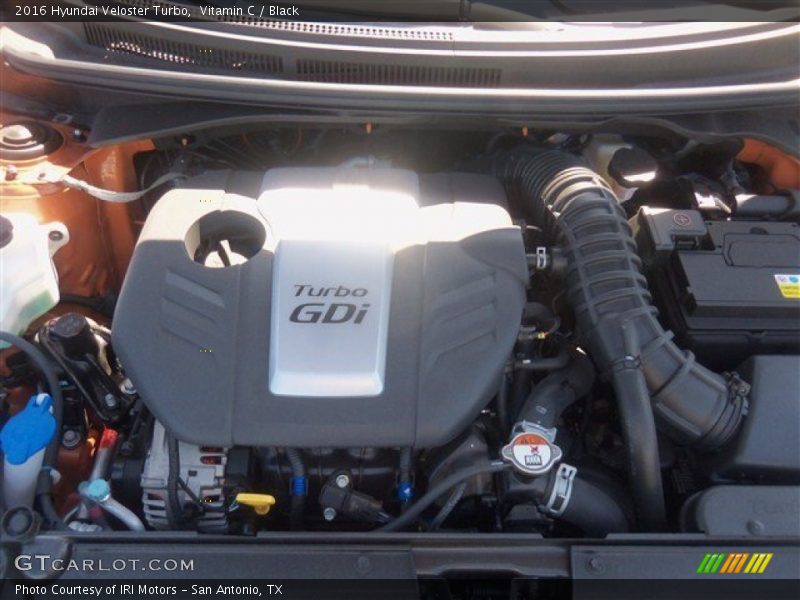 Vitamin C / Black 2016 Hyundai Veloster Turbo
