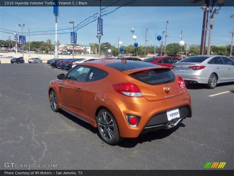 Vitamin C / Black 2016 Hyundai Veloster Turbo